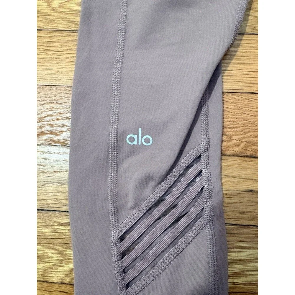 Alo Size S Moto Leggings Light Pink Mauve